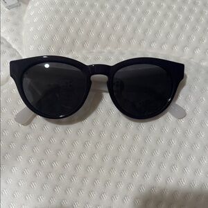 Cole Haan Black and White Sunglasses